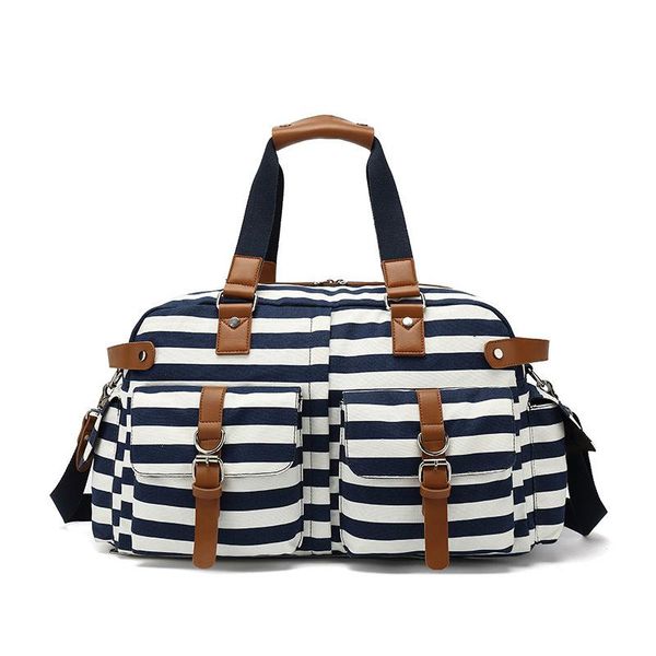 vintage canvas striped travel tote bag large capacity storage bag weekend sac voyage shoulder xa522f
vintage canvas striped travel tote bag large capacity storage bag weekend sac voyage shoulder xa522f