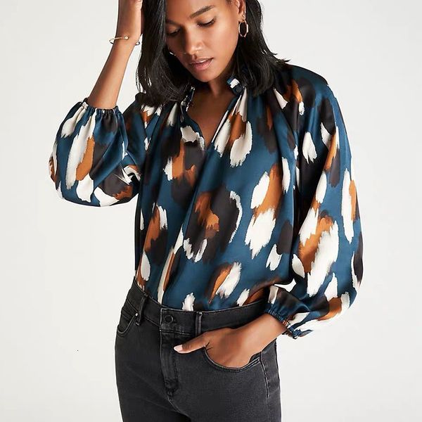 2021 new women spring summer blouse causal dot printed pullover v-neck office lady long sleeve outerwear u16c, White
2021 new women spring summer blouse causal dot printed pullover v-neck office lady long sleeve outerwear u16c, White