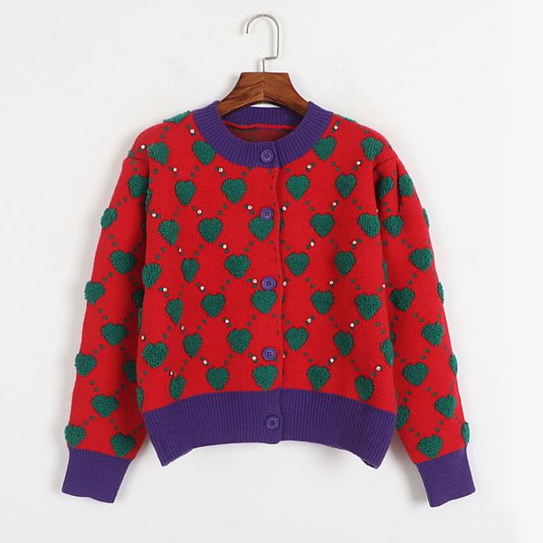 1116 2022 runway autumn brand same style sweater long sleeve kint crew neck cardigan fashion clothes womens dl, White;black
1116 2022 runway autumn brand same style sweater long sleeve kint crew neck cardigan fashion clothes womens dl, White;black