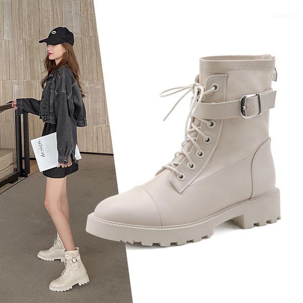 boots 2021 women platform combat leather ankle bootie white fur buckle strap lace up gothic autumn winter chunky ladies1, Black
boots 2021 women platform combat leather ankle bootie white fur buckle strap lace up gothic autumn winter chunky ladies1, Black