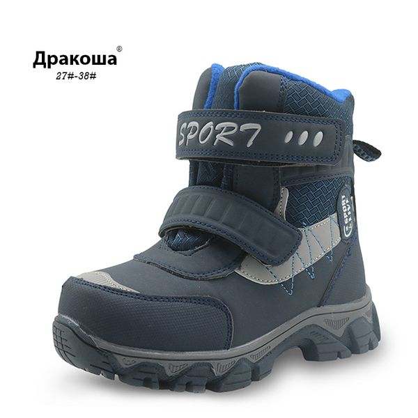 apakowa зимних мальчиков снег сапоги водонепроницаемых голеностопных дети boots flat тёплого wollen подкладка детской обуви плюшевых зимние, Black;grey
apakowa зимних мальчиков снег сапоги водонепроницаемых голеностопных дети boots flat тёплого wollen подкладка детской обуви плюшевых зимние, Black;grey