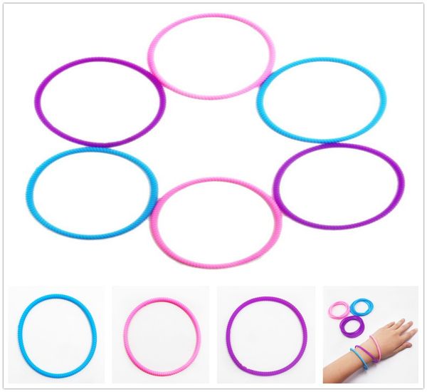 new soft multicolor thread style silicone bracelet wristband jewelry kids children lovely gift decor ing, Black
new soft multicolor thread style silicone bracelet wristband jewelry kids children lovely gift decor ing, Black