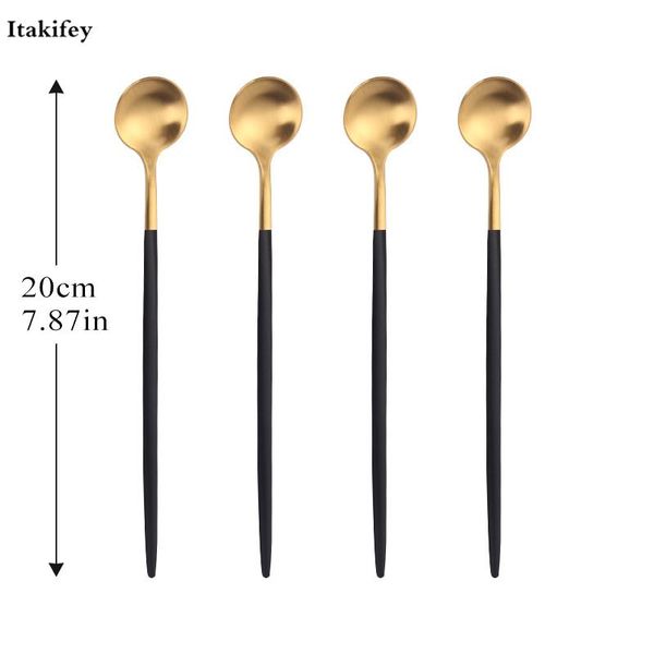 reusable cutlery spoon stainless steel tableware dessert coffee spoon mixing kitchen supplies flatware dinnerware set
reusable cutlery spoon stainless steel tableware dessert coffee spoon mixing kitchen supplies flatware dinnerware set