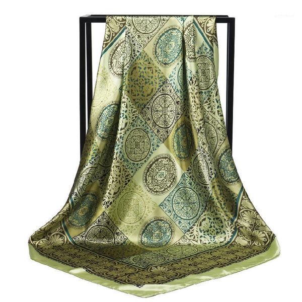 scarves fashion kerchief silk scarf retro wind geometric totem simulation 90 x 90cm square women muslim headscarf soft shawls1, Blue;gray
scarves fashion kerchief silk scarf retro wind geometric totem simulation 90 x 90cm square women muslim headscarf soft shawls1, Blue;gray