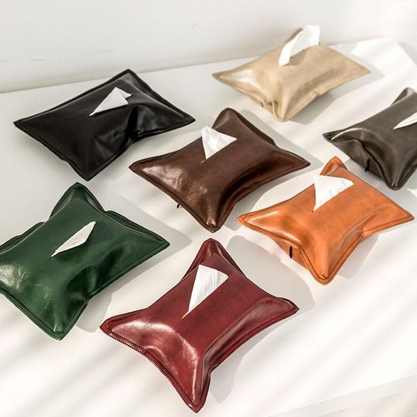tissue boxes & napkins 27x20cm luxury faux oil wax leather case pu removable cover paper towel storage box household car use1
tissue boxes & napkins 27x20cm luxury faux oil wax leather case pu removable cover paper towel storage box household car use1