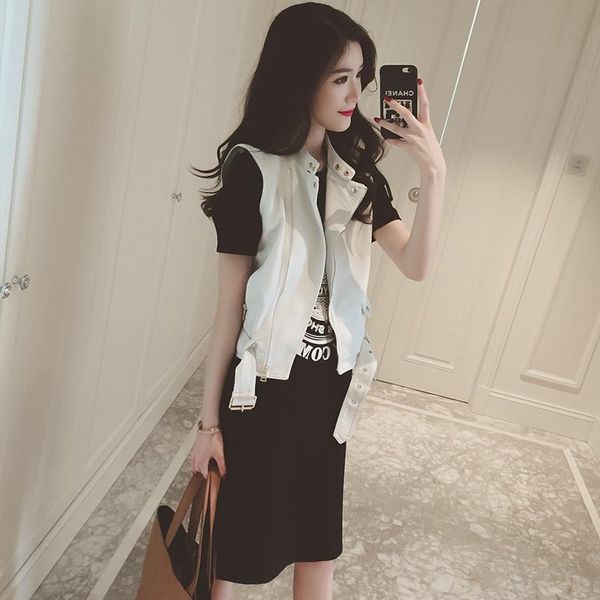 womens vest casual fashion belted zipper jacket biker coat jaqueta feminina inverno couro female waistcoat chalecos mujer cloth, Black
womens vest casual fashion belted zipper jacket biker coat jaqueta feminina inverno couro female waistcoat chalecos mujer cloth, Black