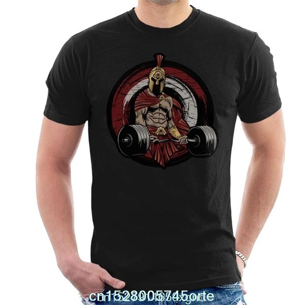 sport printed spartan workout 300 men's t-shirt o-neck short-sleeve women t-shirt