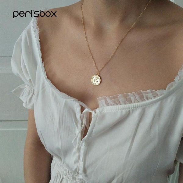 ожерелье peri'sbox золота серебро цвет круглых монет подвески для женщин простых portrait ожерелья шарма dainty расслоение ожерелье подарков, Silver
ожерелье peri'sbox золота серебро цвет круглых монет подвески для женщин простых portrait ожерелья шарма dainty расслоение ожерелье подарков, Silver