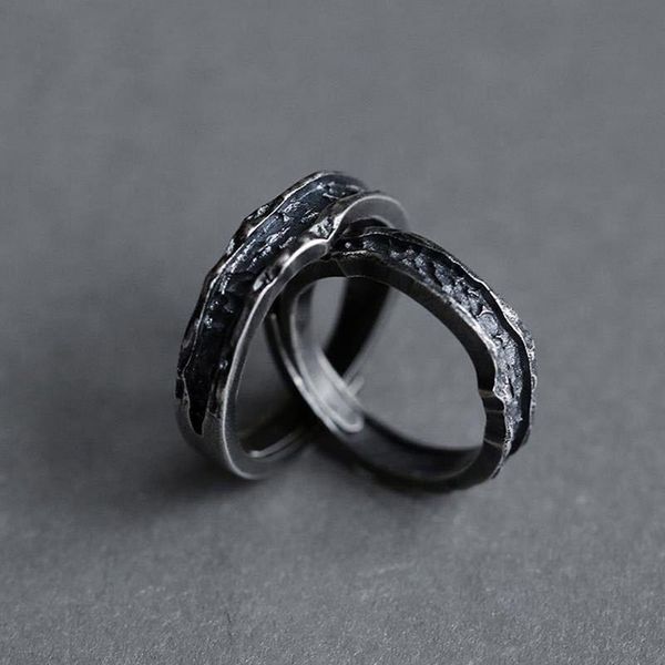 wedding rings vintage female male metal big ring promise 14kt black gold open engagement punk couple for women men, Slivery;golden
wedding rings vintage female male metal big ring promise 14kt black gold open engagement punk couple for women men, Slivery;golden