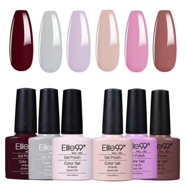 nail art kits elite99 7.3ml classic color gel polish set soak off uv led varnish for manicure kit 6 pieces/set
nail art kits elite99 7.3ml classic color gel polish set soak off uv led varnish for manicure kit 6 pieces/set
