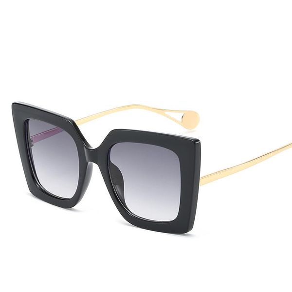 new fashion sunglasses european and american women's box sunglasses trendy, White;black
new fashion sunglasses european and american women's box sunglasses trendy, White;black