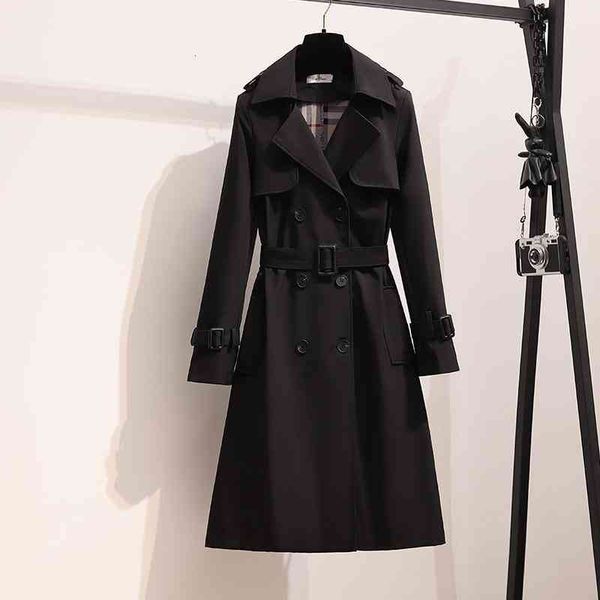 trench women's coats s-4xl autumn fashion elegant belt coat women loose mid-length windbreaker female casual long 2k9a, Tan;black
trench women's coats s-4xl autumn fashion elegant belt coat women loose mid-length windbreaker female casual long 2k9a, Tan;black