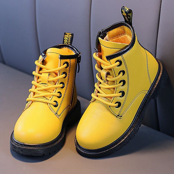 martin boys autumn leather children fashion teenages girls boots warm winter waterproof kids shoes, Black;grey
martin boys autumn leather children fashion teenages girls boots warm winter waterproof kids shoes, Black;grey