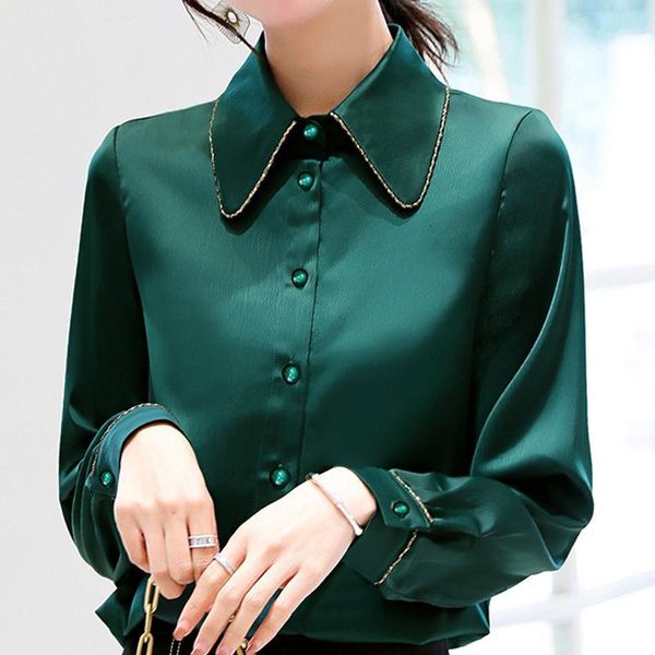fashion woman blouses 2020 turn down collar office blouse women chiffon blouse long sleeve women blusa feminina c4991, White
fashion woman blouses 2020 turn down collar office blouse women chiffon blouse long sleeve women blusa feminina c4991, White