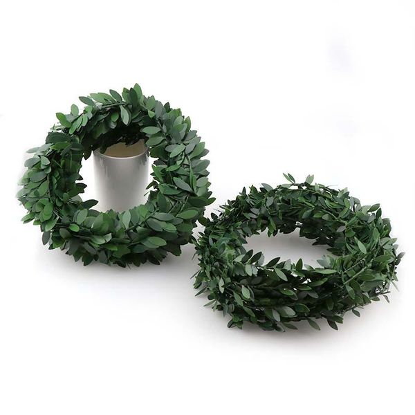 about 7m green leaf artificial flowers simulation plastic+iron wire rattan fake leaf floral for wedding decoration/wreath
about 7m green leaf artificial flowers simulation plastic+iron wire rattan fake leaf floral for wedding decoration/wreath