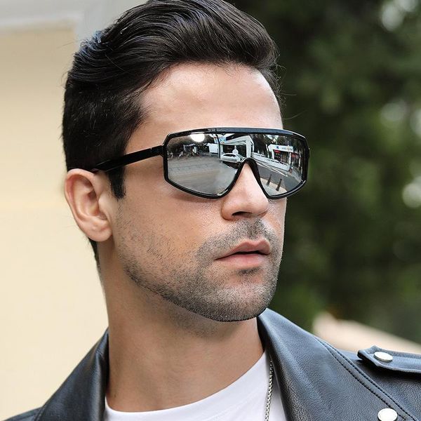 fashion new personality one piece resin lens sunglasses trend men and women outdoor sports driving wild glasses hot, White;black
fashion new personality one piece resin lens sunglasses trend men and women outdoor sports driving wild glasses hot, White;black