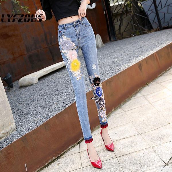 fashion appliques skinny jeans women high waist denim pencil pants ladies girls chic flower sequins embroidery plus size jeans, Blue
fashion appliques skinny jeans women high waist denim pencil pants ladies girls chic flower sequins embroidery plus size jeans, Blue