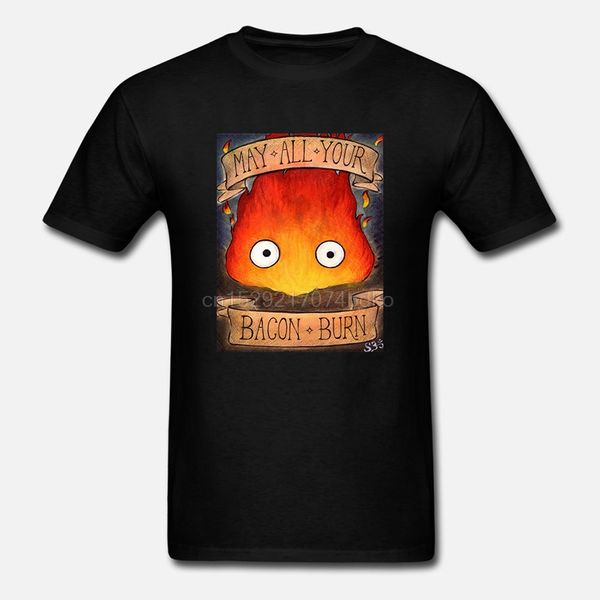 men calcifer may all your bacon burn foreign movies printed hoodie designers t shirts sweatshirt