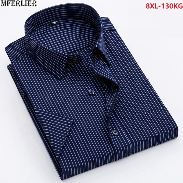 summer men plus size 6xl 7xl 8xl striped shirt work business short sleeve shirt simple blue father loose shirts cotton 54 50 521, White;black
summer men plus size 6xl 7xl 8xl striped shirt work business short sleeve shirt simple blue father loose shirts cotton 54 50 521, White;black