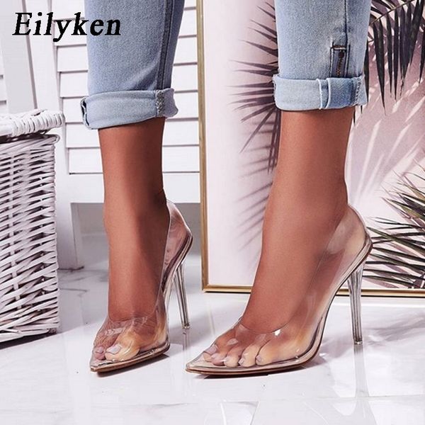 eilyken clear pvc transparent pumps sandals perspex crystal high heels stilettos point toes party silver pumps womens shoes size y200323, Black
eilyken clear pvc transparent pumps sandals perspex crystal high heels stilettos point toes party silver pumps womens shoes size y200323, Black