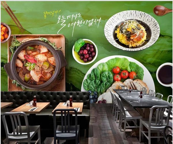 custom p mural wallpaper 3 d green restaurant gourmet korean food midnight snack tooling decor 3d wall murals wallpaper for walls 3 d
custom p mural wallpaper 3 d green restaurant gourmet korean food midnight snack tooling decor 3d wall murals wallpaper for walls 3 d