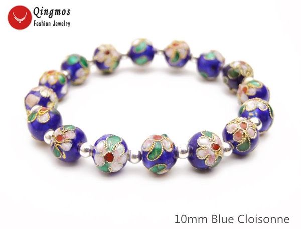 qingmos fashion cloisonne bracelet for women with 10mm round blue cloisonne beads bracelet jewelry 7.5'' china feature bra123, Black
qingmos fashion cloisonne bracelet for women with 10mm round blue cloisonne beads bracelet jewelry 7.5'' china feature bra123, Black