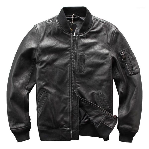 spring autumn new genuine leather male pilot flight suit jacket washing suede baseball uniform coat1, Black
spring autumn new genuine leather male pilot flight suit jacket washing suede baseball uniform coat1, Black