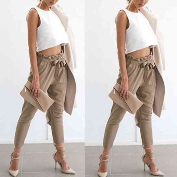 women's pants & capris women high waist harem womens spring summer style long office lady bow drawstring pockets casual trousers plus s, Black;white
women's pants & capris women high waist harem womens spring summer style long office lady bow drawstring pockets casual trousers plus s, Black;white