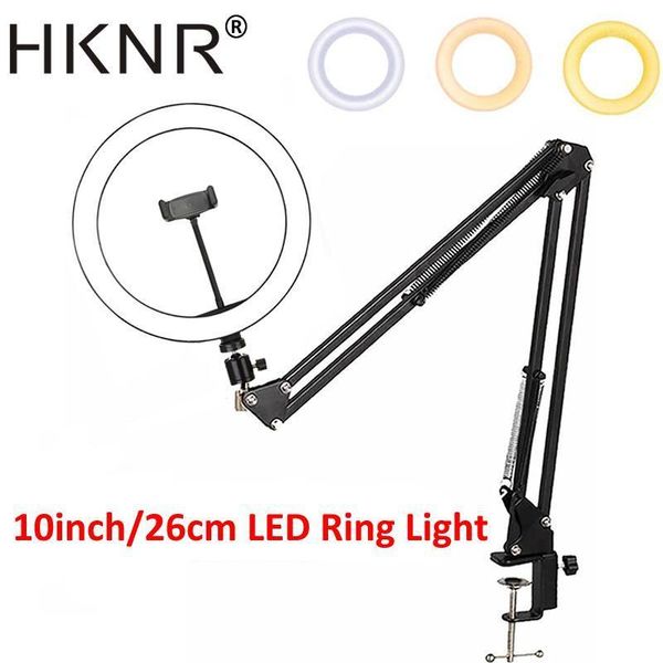 26cm video light dimmable led selfie ring light with arm table holder pgraphy usb ring lamp for makeup youtube1
26cm video light dimmable led selfie ring light with arm table holder pgraphy usb ring lamp for makeup youtube1