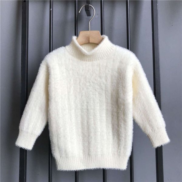 clothing 2020 winter new children's mink cashmere sweater korean pure color warm men's and women's t-shirts, Blue
clothing 2020 winter new children's mink cashmere sweater korean pure color warm men's and women's t-shirts, Blue