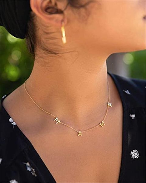 chokers mama letter necklace gold copper mother's day fashion jewelry gift for mom birthday, Golden;silver
chokers mama letter necklace gold copper mother's day fashion jewelry gift for mom birthday, Golden;silver
