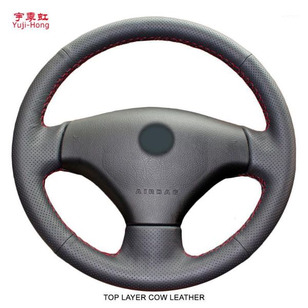 yuji-hong car steering coves case for 206 207 hand-stitched layer genuine cow leather wheel cover1
yuji-hong car steering coves case for 206 207 hand-stitched layer genuine cow leather wheel cover1