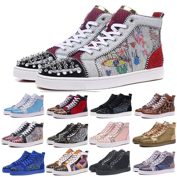 2020 new designer bottom is red sneaker luxury shoe for mens women party wedding genuine leather casual shoes spike sneakers 36-45
2020 new designer bottom is red sneaker luxury shoe for mens women party wedding genuine leather casual shoes spike sneakers 36-45