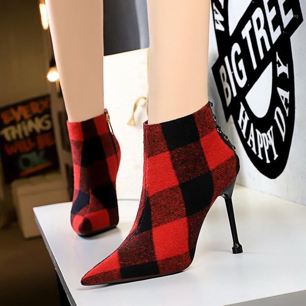 winter ladies wedding party riding boots shoes women suede grid pattern pointed toe zipper high heels ankle boots1, Black
winter ladies wedding party riding boots shoes women suede grid pattern pointed toe zipper high heels ankle boots1, Black