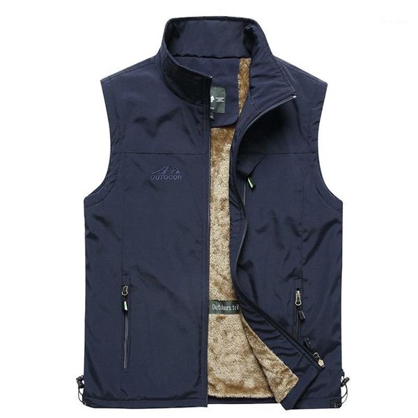 2020 autumn winter men coat warm sleeveless jacket casual men vest coat fleece army green waistcoat big size 4xl1, Black;white
2020 autumn winter men coat warm sleeveless jacket casual men vest coat fleece army green waistcoat big size 4xl1, Black;white