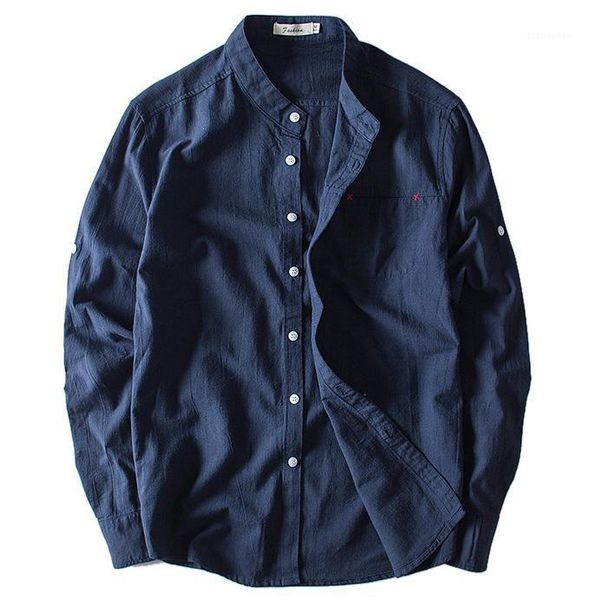 new man casual shirts natural linen cotton long sleeve shirts male solid color plus size -5xl spring autumn1, White;black
new man casual shirts natural linen cotton long sleeve shirts male solid color plus size -5xl spring autumn1, White;black