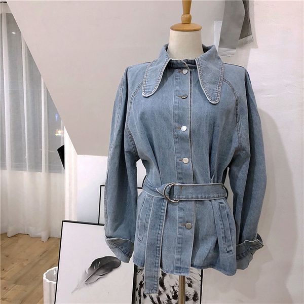 2021 New Fashioned Autumn Loose Vintage Fancy Pocket Jeans Outwear Only Retro Breated Oversized Blazers H2NV, Black;brown
2021 New Fashioned Autumn Loose Vintage Fancy Pocket Jeans Outwear Only Retro Breated Oversized Blazers H2NV, Black;brown