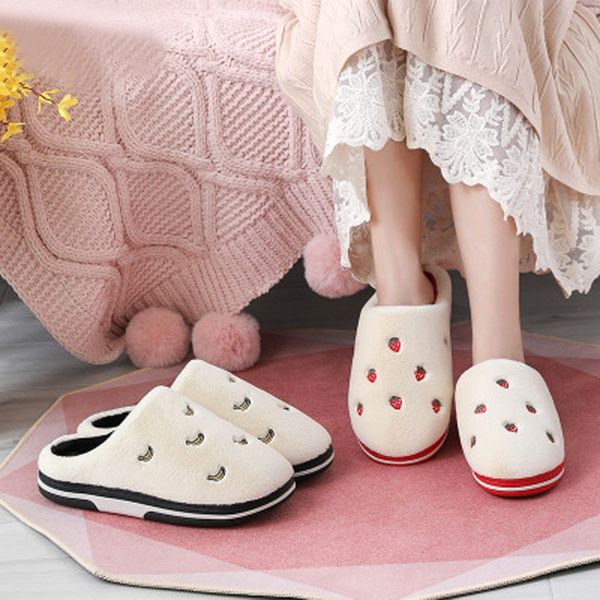 siddons indoor shoes women winter with fur for home fruit casual flats anti-slip warm comfort soft slippers female, Black;red
siddons indoor shoes women winter with fur for home fruit casual flats anti-slip warm comfort soft slippers female, Black;red