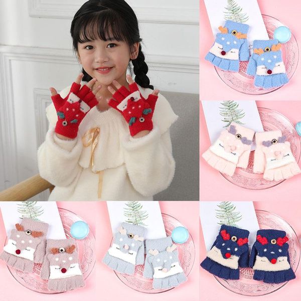 five fingers gloves for 4-9 years old children half finger flip cartoon mittens soft warm kids knitted keep, Blue;gray
five fingers gloves for 4-9 years old children half finger flip cartoon mittens soft warm kids knitted keep, Blue;gray