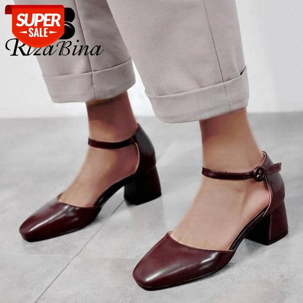 rizabina plus size 31-43 women sandals shoes new design strap toe metal buckle shoes women fashion thick heels lady footwear #4k34, Black
rizabina plus size 31-43 women sandals shoes new design strap toe metal buckle shoes women fashion thick heels lady footwear #4k34, Black