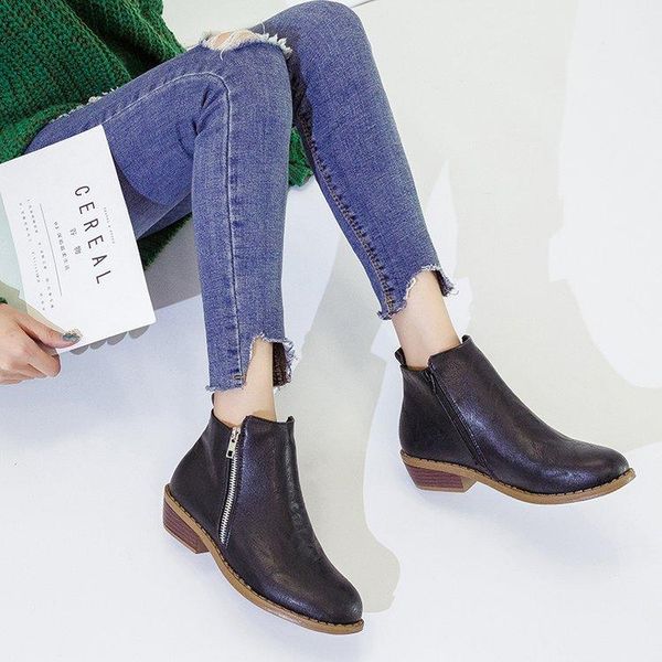 boots women autumn winter flock ankle slip-on pointed toe square heel solid casual black europe style vintage camel booties
boots women autumn winter flock ankle slip-on pointed toe square heel solid casual black europe style vintage camel booties