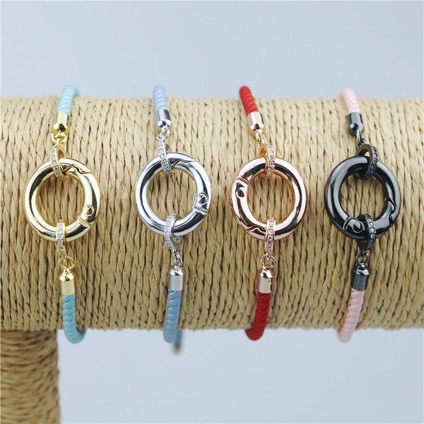 link, chain 5pcs/lot fashion round shape cz charm bracelet,colorful clasp accessories ,adjustable cubic zircon jewelry bracelet, Black
link, chain 5pcs/lot fashion round shape cz charm bracelet,colorful clasp accessories ,adjustable cubic zircon jewelry bracelet, Black