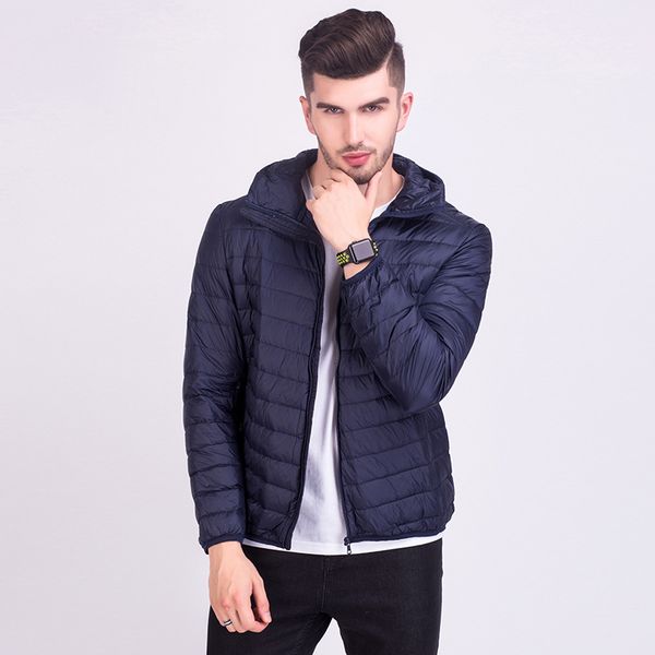 cross-border 2020 korean version of the new lightweight down jacket men's hooded long-sleeved short 90 white duck plus size wholesale, Black
cross-border 2020 korean version of the new lightweight down jacket men's hooded long-sleeved short 90 white duck plus size wholesale, Black
