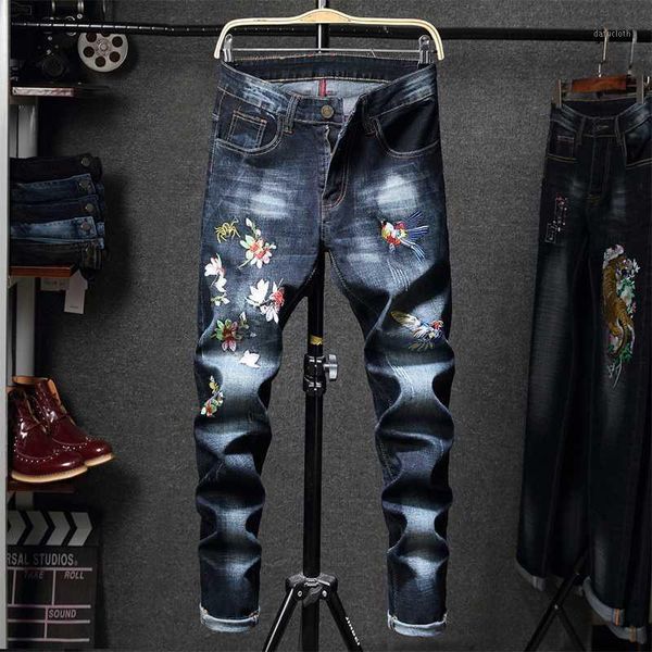 embroidery jeans men dark blue stretch slim streetwear denim pants casual retro biker jeans man trousers hiphop1
embroidery jeans men dark blue stretch slim streetwear denim pants casual retro biker jeans man trousers hiphop1