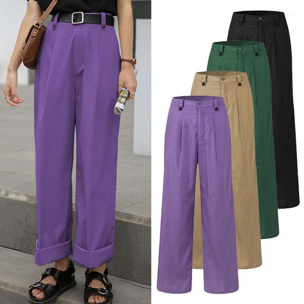 office pants women'trousers 2020 spring summer female straight high waist long pants plus size casual khaki s-5xl1, Black;white
office pants women'trousers 2020 spring summer female straight high waist long pants plus size casual khaki s-5xl1, Black;white