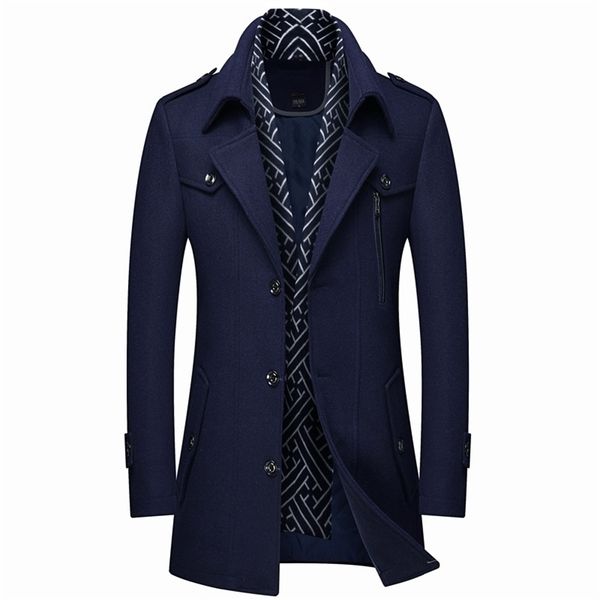 plus size 5xl 6xl men's scarf collar wool coat winter new fashion business thick and warm male brand overcoat navy coffee 201223, Black
plus size 5xl 6xl men's scarf collar wool coat winter new fashion business thick and warm male brand overcoat navy coffee 201223, Black