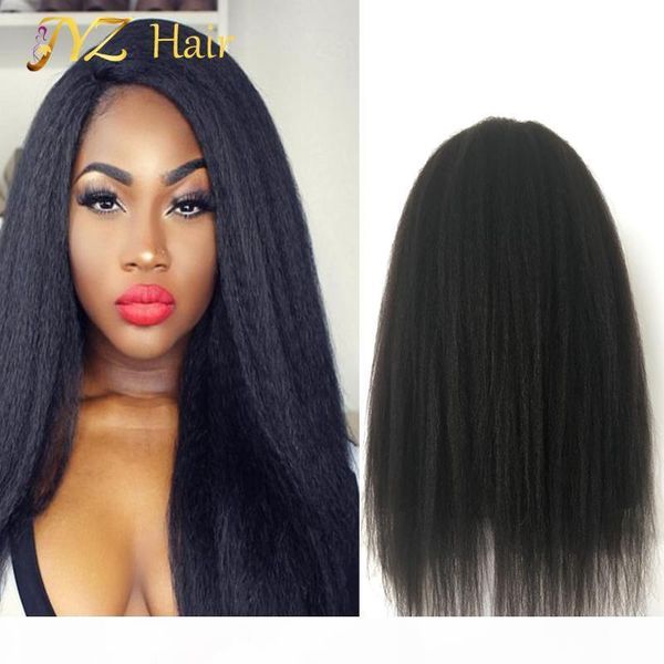 jyz kinky straight wig mongolian hair glueless full lace wig curly wigs lace front wigs with natural hair line bleached knots baby hair, Black;brown
jyz kinky straight wig mongolian hair glueless full lace wig curly wigs lace front wigs with natural hair line bleached knots baby hair, Black;brown