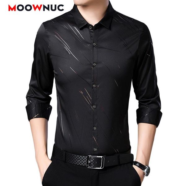 2021 casual shirts for mens new business coverall autumn winter classic printed hombre slim fashion long sleeve male formal wear, White;black
2021 casual shirts for mens new business coverall autumn winter classic printed hombre slim fashion long sleeve male formal wear, White;black