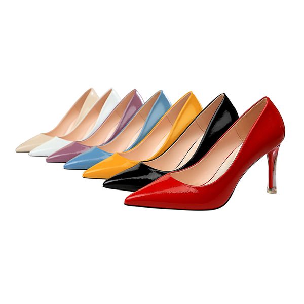 2020 stiletto summer marriage shoes concise bombs yellow finger pointed out leaps high party exquisite lolita scarlet 1729 c4f4, Black
2020 stiletto summer marriage shoes concise bombs yellow finger pointed out leaps high party exquisite lolita scarlet 1729 c4f4, Black