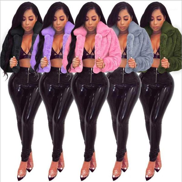 charming women solid fur coat 2020 winter new arrivals lady's turn-down collar full sleeve keep warm shorts overcoats1, Black
charming women solid fur coat 2020 winter new arrivals lady's turn-down collar full sleeve keep warm shorts overcoats1, Black
